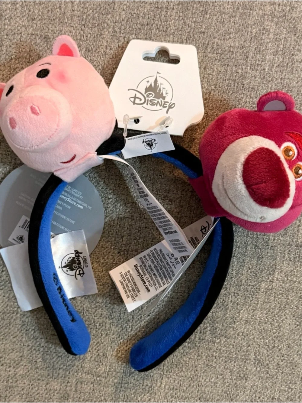 NWT Disney Parks Lots-O and Hamm Ears and Loungefly Backpack - Picture 8 of 8